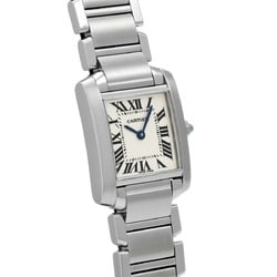 CARTIER Tank Francaise SM W51008Q3 Ladies' Watch Quartz