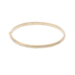 TIFFANY&Co. Tiffany Dots Bangle Diamond Women's K18 Yellow Gold Pt950 Platinum Bracelet