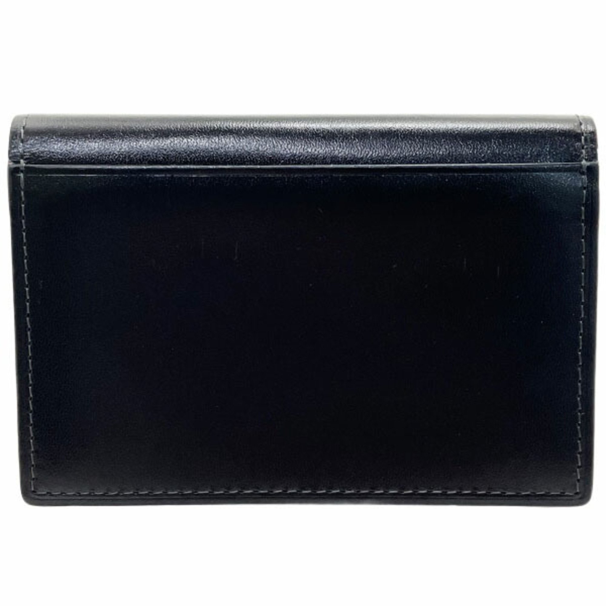 Vivienne Westwood Card Case Orb Business Holder Leather Black 3718D772 IC Pass TSMY-13859