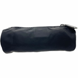 Prada Pouch Triangle Nylon Black PRADA Plate Barrel Tick Pen Case NERO TT-13983