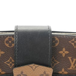 LOUIS VUITTON Louis Vuitton Monogram Reverse Trunk Clutch Brown M43596 Women's Canvas Shoulder Bag