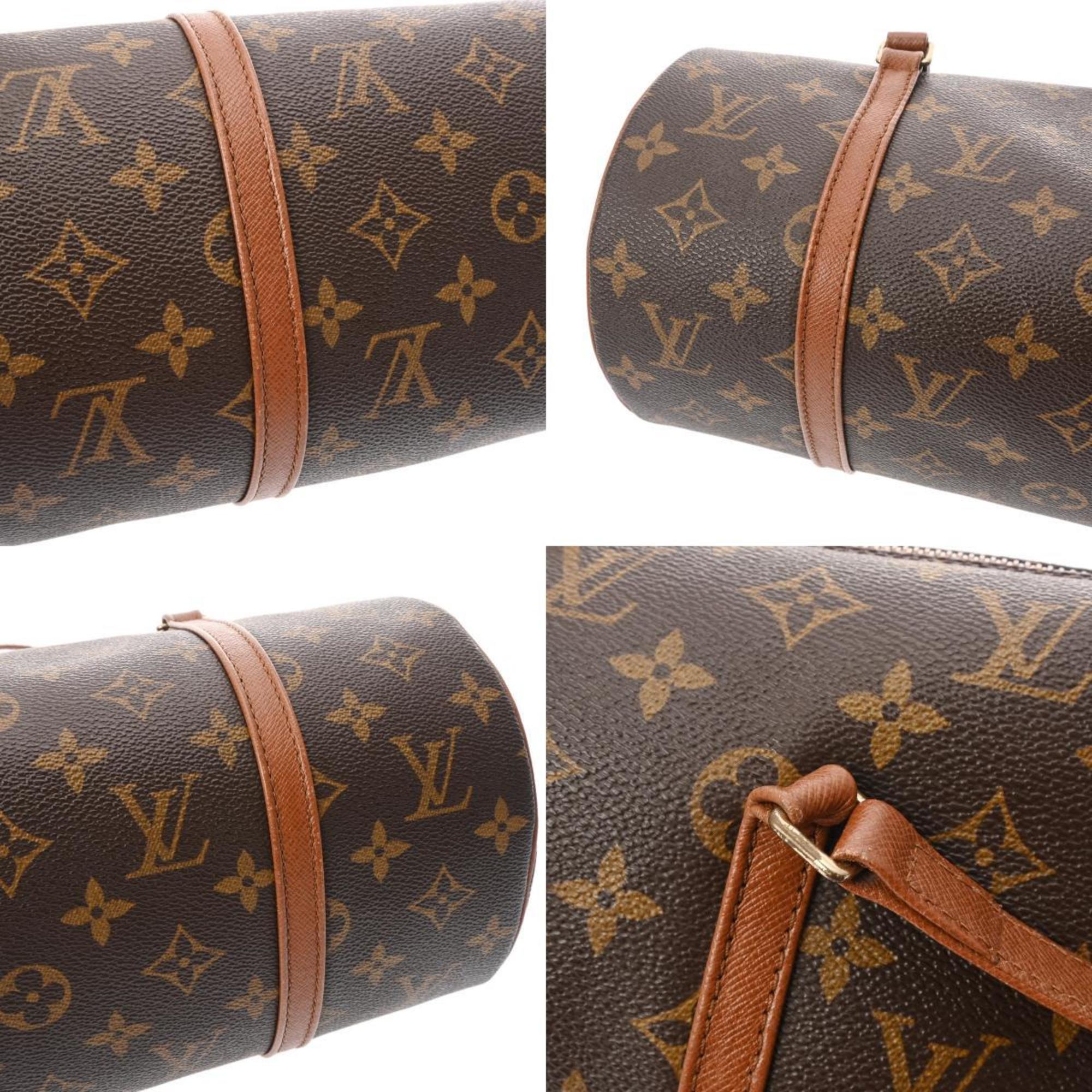 LOUIS VUITTON Louis Vuitton Monogram Papillon GM Brown M51365 Women's Canvas Handbag