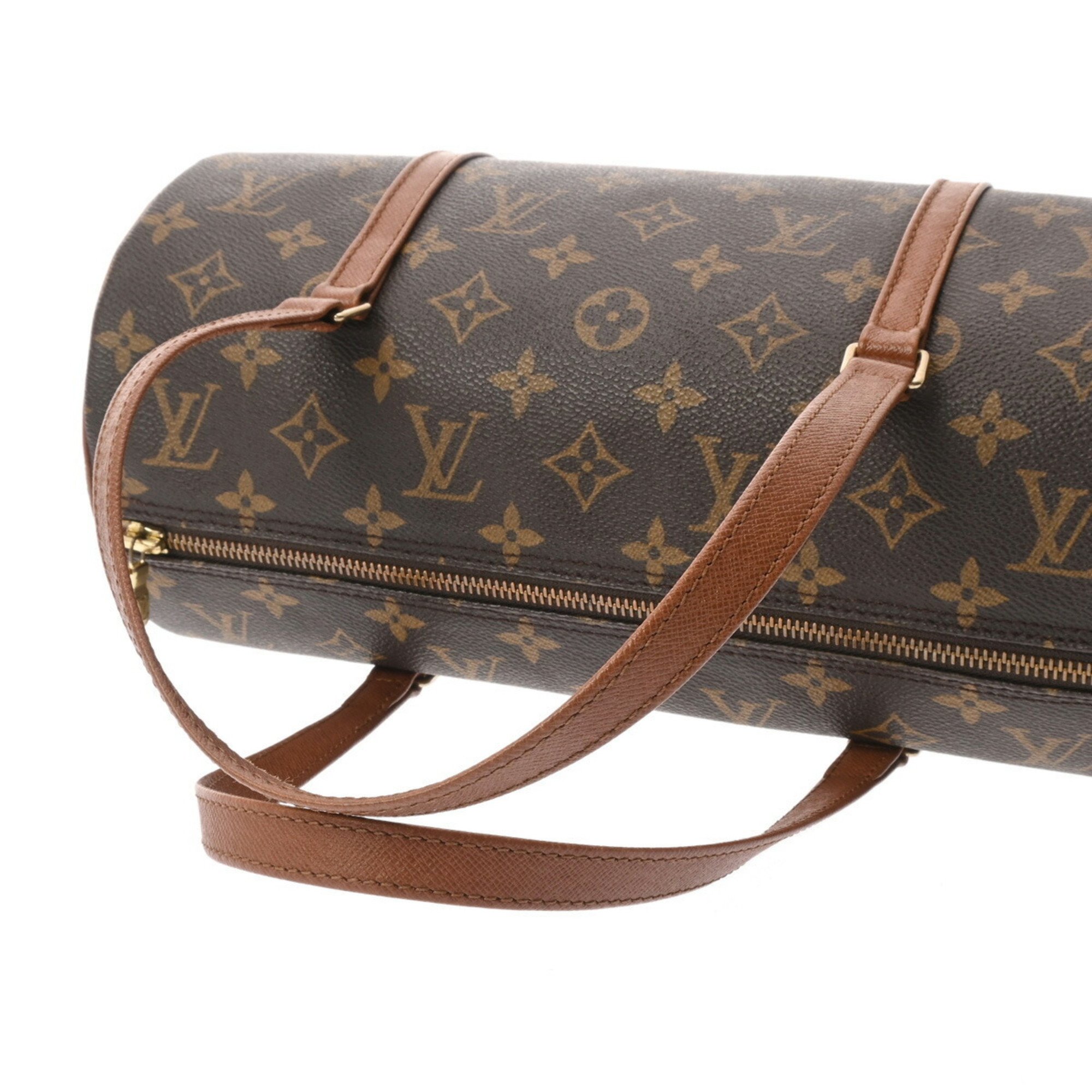 LOUIS VUITTON Louis Vuitton Monogram Papillon GM Brown M51365 Women's Canvas Handbag