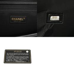 CHANEL Chanel Matelasse Chain Tote Bag Black AS0356 Women's Calfskin Handbag