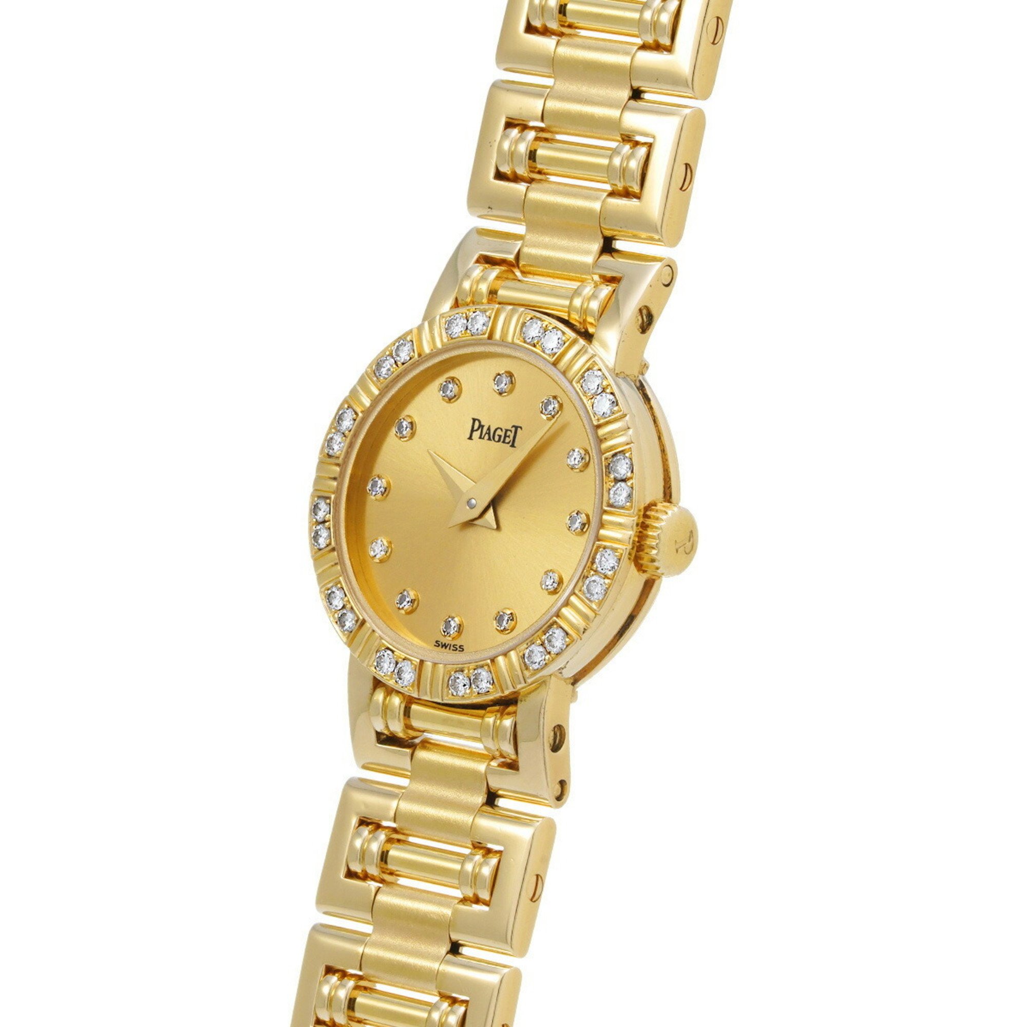 Piaget Champagne/Diamond Ladies Watch Quartz