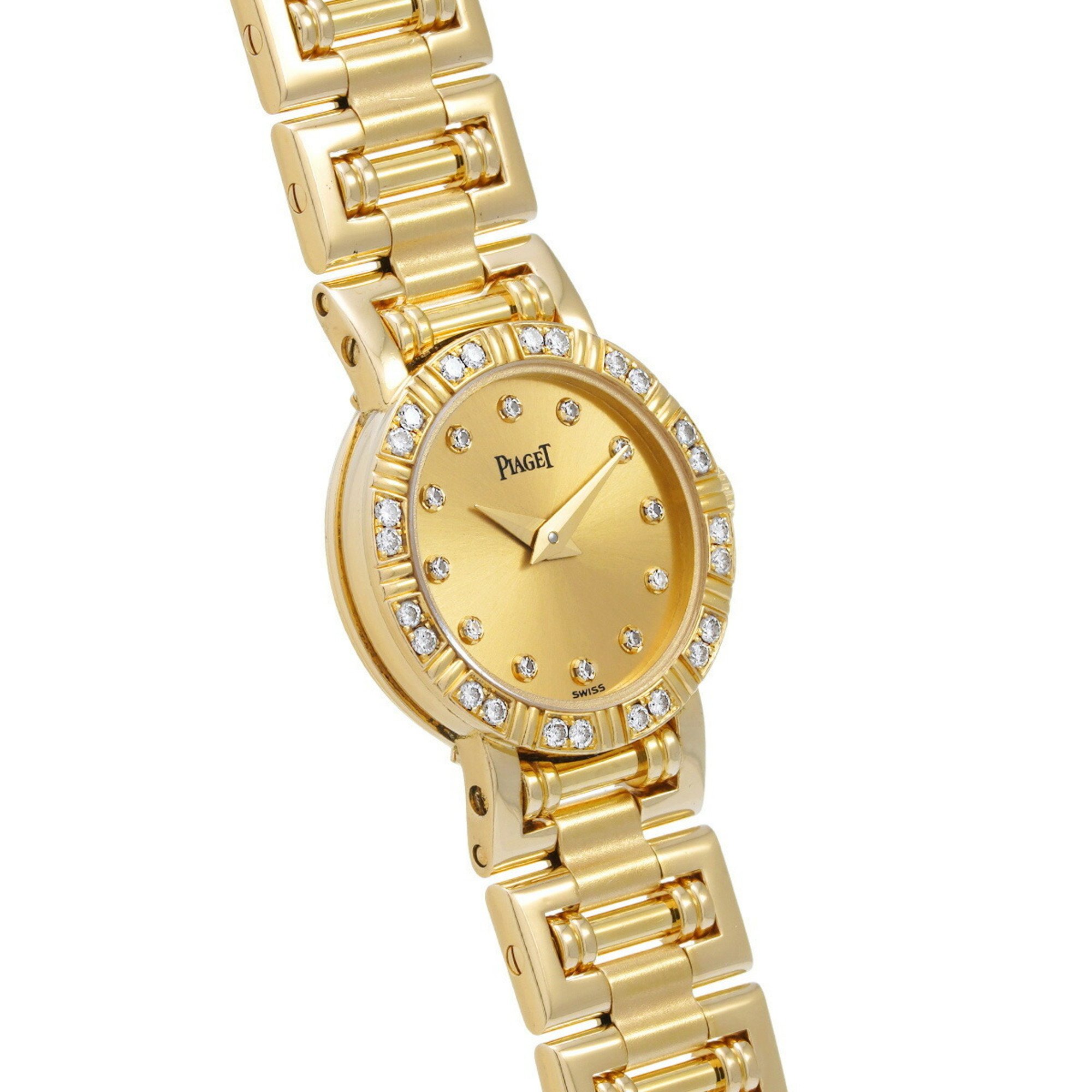 Piaget Champagne/Diamond Ladies Watch Quartz