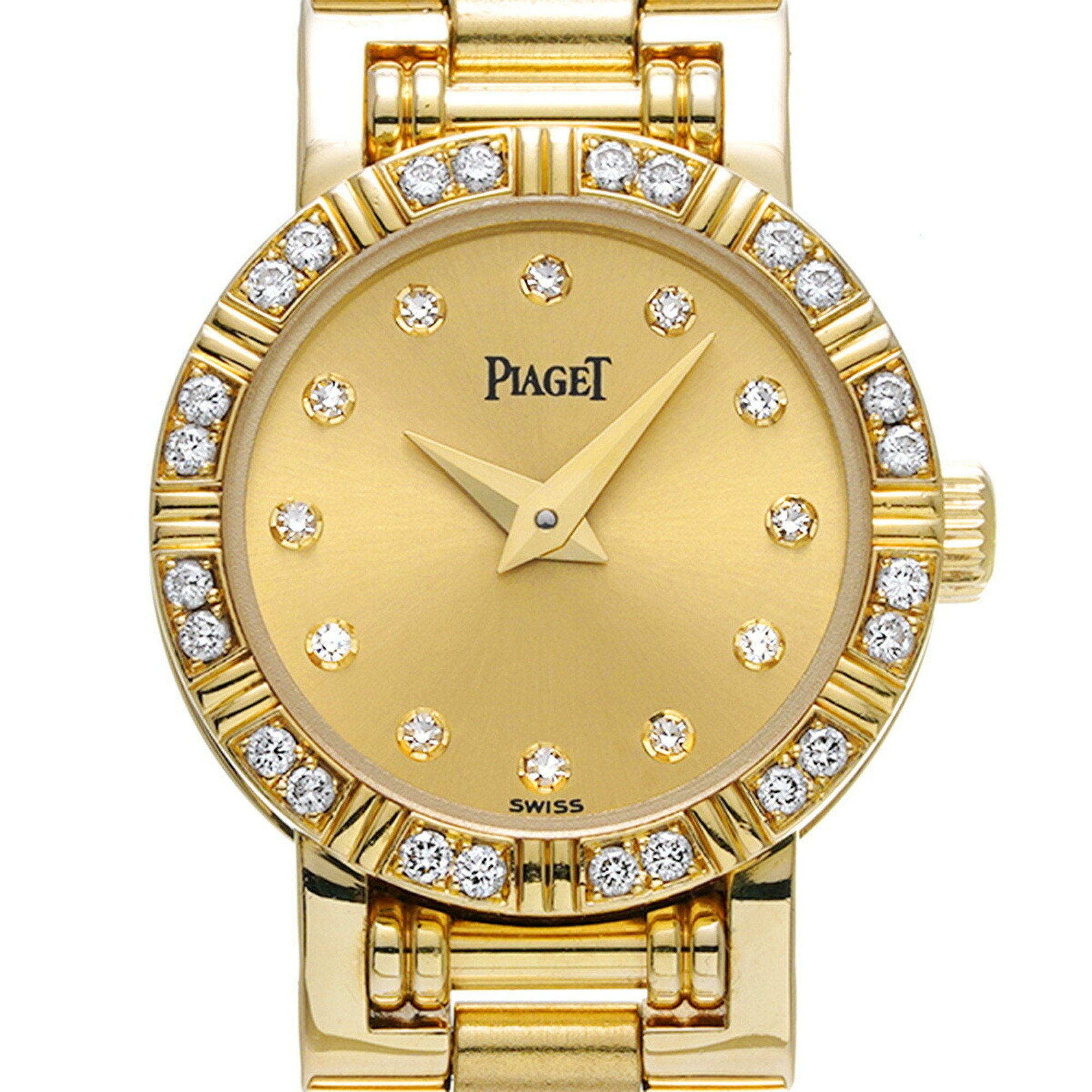 Piaget Champagne/Diamond Ladies Watch Quartz