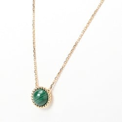 Van Cleef & Arpels Perlée Couleurs Pendant Necklace VCARP4DM00 Malachite Au750 K18YG 42cm L-156637