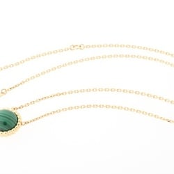 Van Cleef & Arpels Perlée Couleurs Pendant Necklace VCARP4DM00 Malachite Au750 K18YG 42cm L-156637