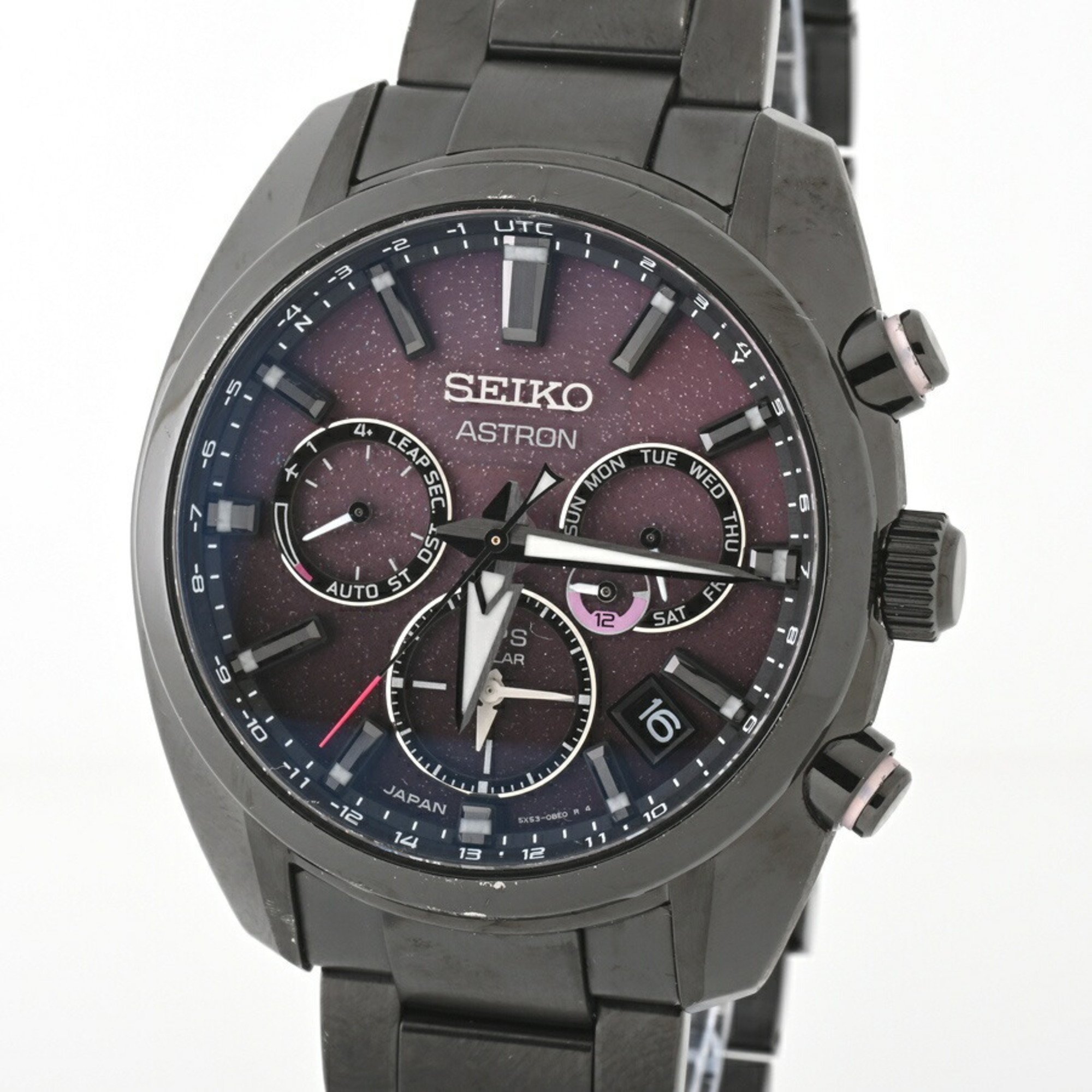 Seiko Astron Watch SBXC083 5X53-0BC0 GPS Solar 140th Anniversary Limited Edition A-156791