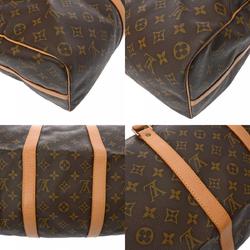 LOUIS VUITTON Louis Vuitton Monogram Keepall Bandouliere 50 Brown M41416 Unisex Canvas Boston Bag