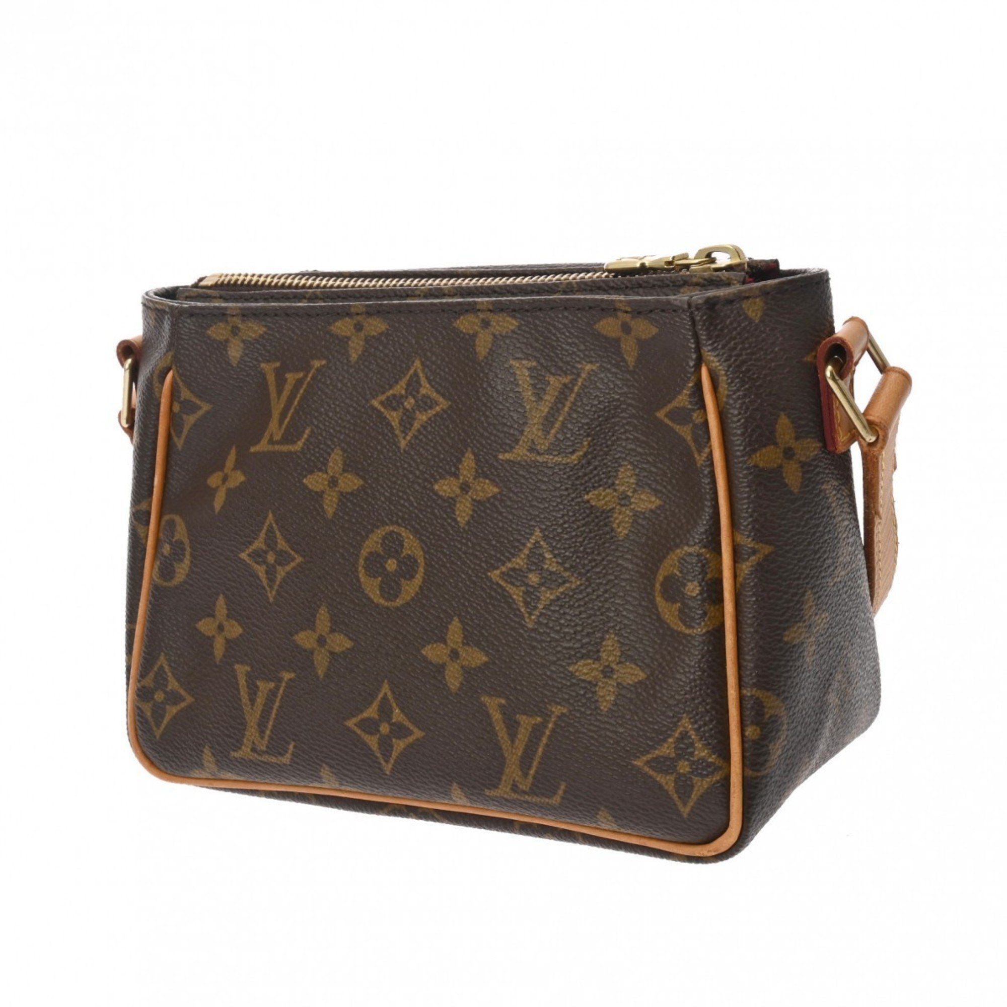 LOUIS VUITTON Louis Vuitton Monogram Vivacite PM Brown M51165 Women's Canvas Shoulder Bag