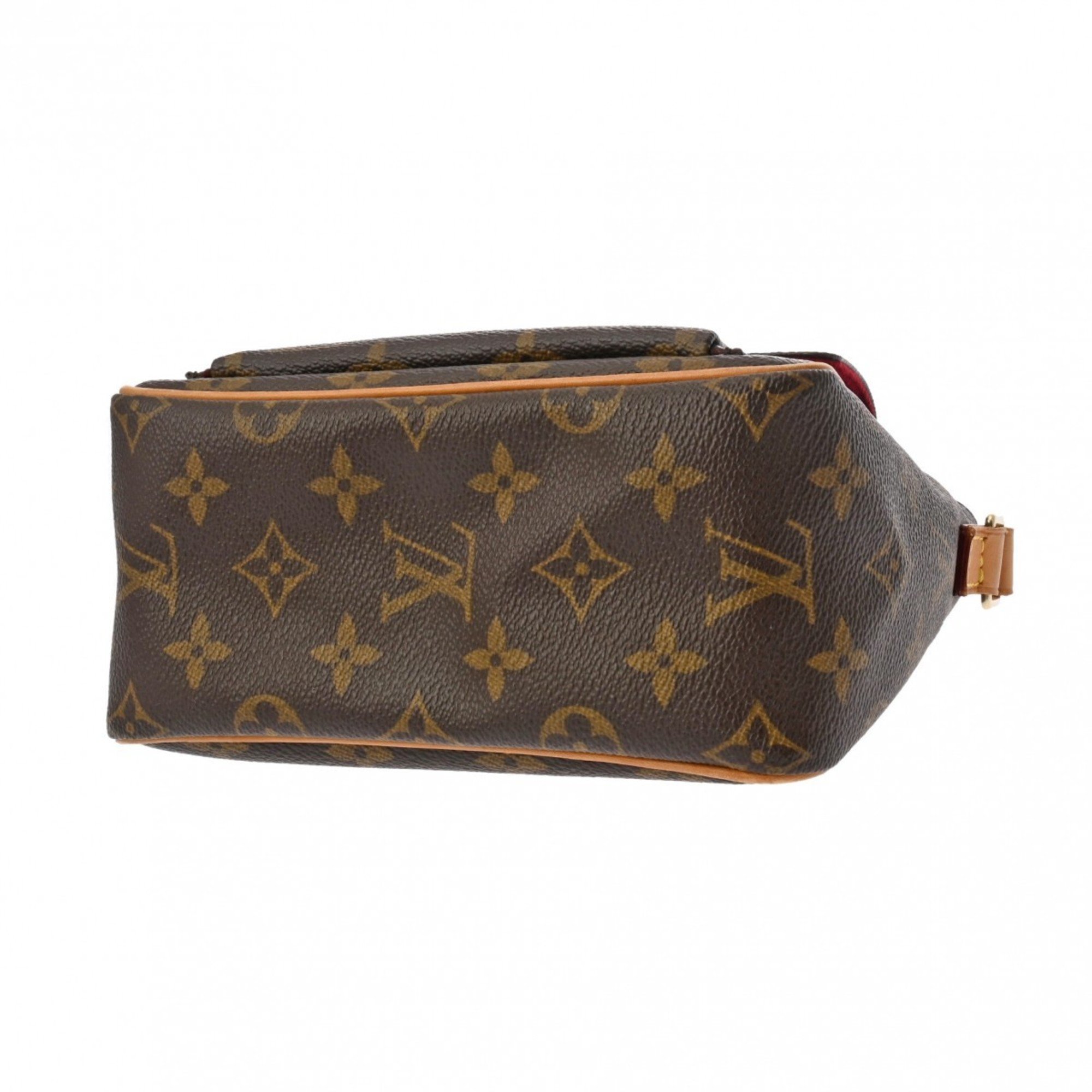 LOUIS VUITTON Louis Vuitton Monogram Vivacite PM Brown M51165 Women's Canvas Shoulder Bag