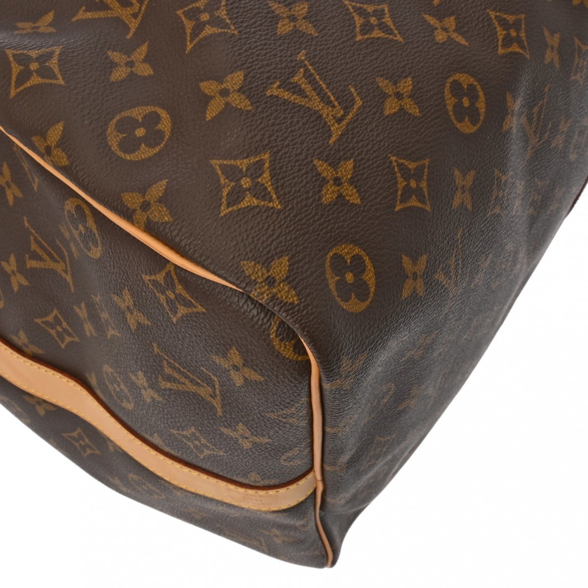 LOUIS VUITTON Louis Vuitton Monogram Keepall Bandouliere 60 Brown M41412 Unisex Canvas Boston Bag