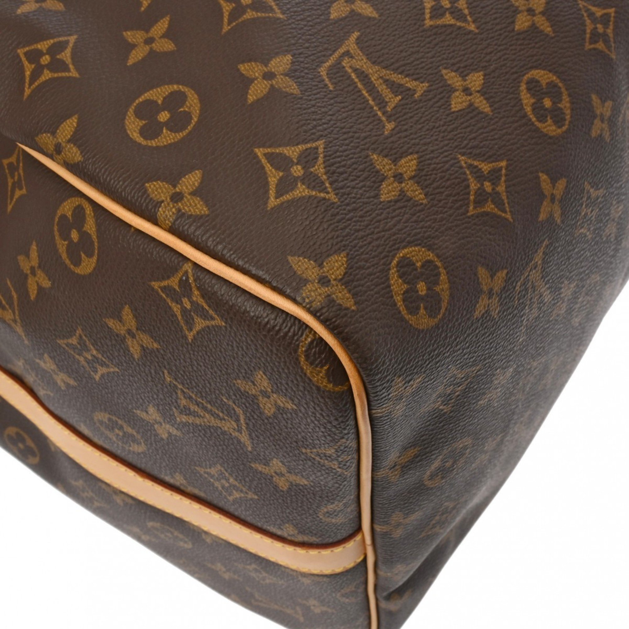 LOUIS VUITTON Louis Vuitton Monogram Keepall Bandouliere 60 Brown M41412 Unisex Canvas Boston Bag