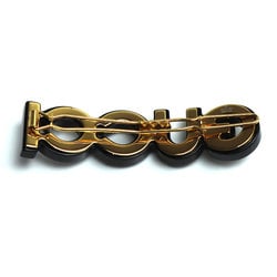 GUCCI Plastic Hair Clip Rhinestone Barrette for Women