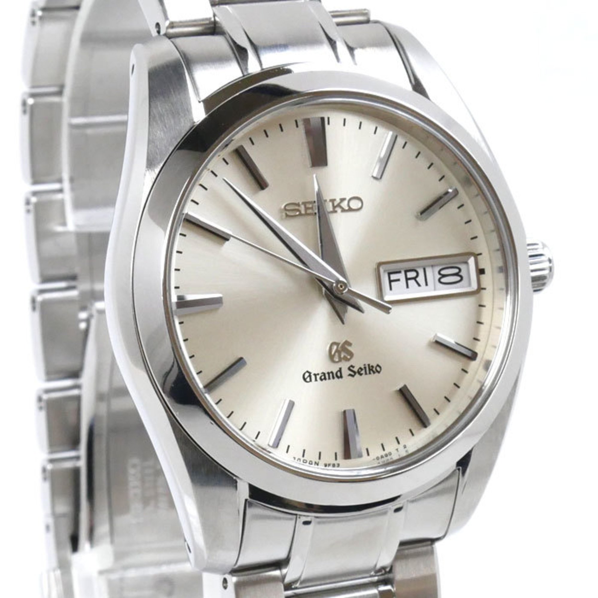 Grand Seiko Day Date Watch Battery Operated SBGT035/9F83-0AH0 Men's