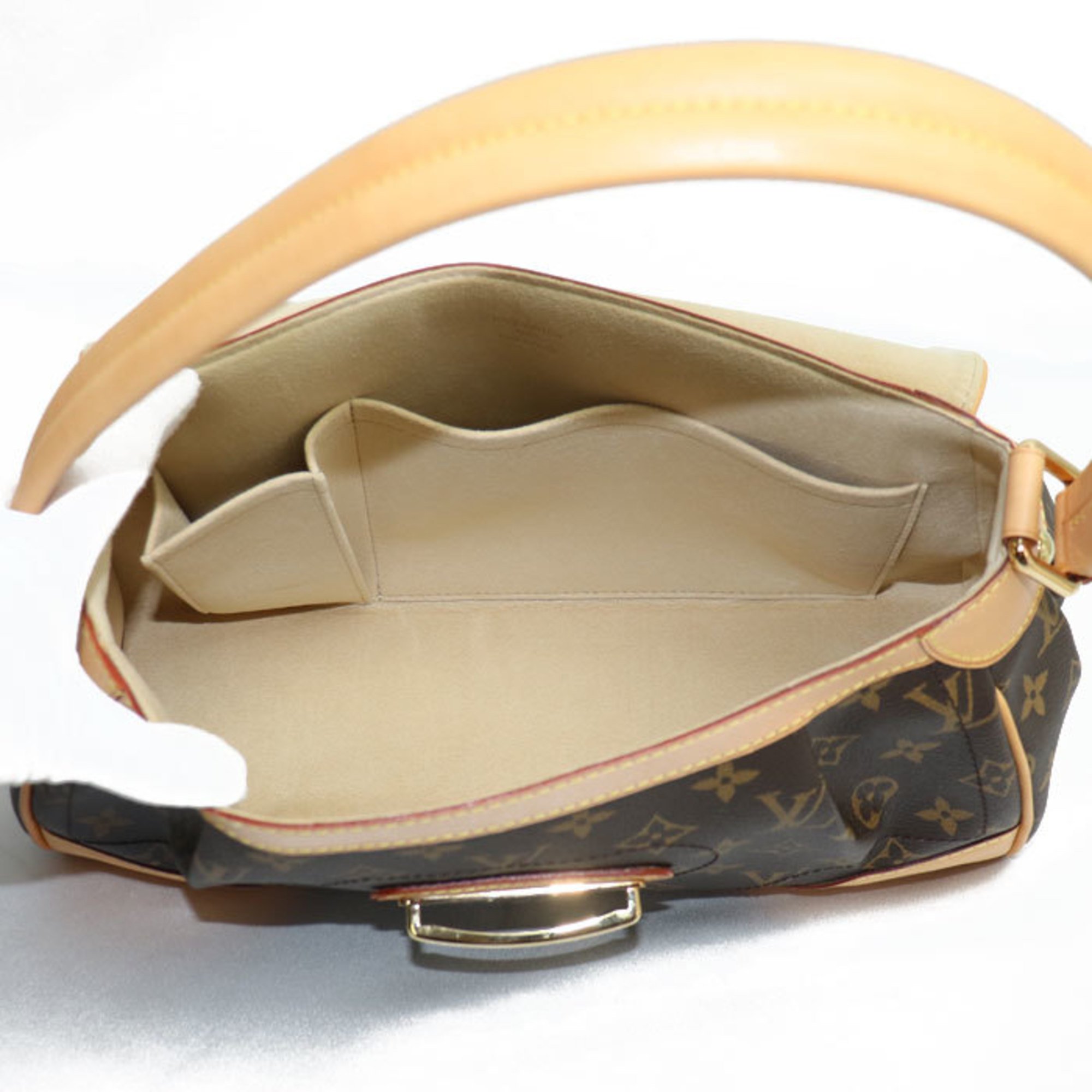 LOUIS VUITTON Beverly MM Shoulder Bag Monogram M40121 Women's