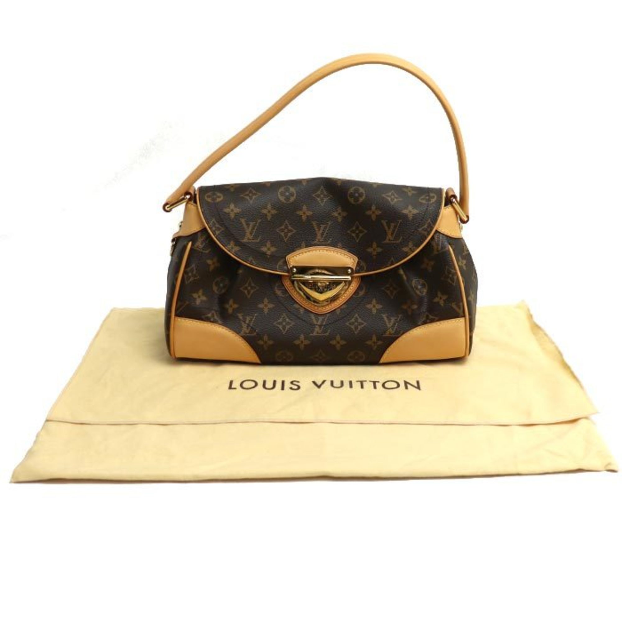 LOUIS VUITTON Beverly MM Shoulder Bag Monogram M40121 Women's