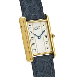 CARTIER Must Tank W1002653 Ladies' Watch Quartz