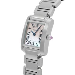 CARTIER Tank Francaise SM W51028Q3 Ladies' Watch Quartz