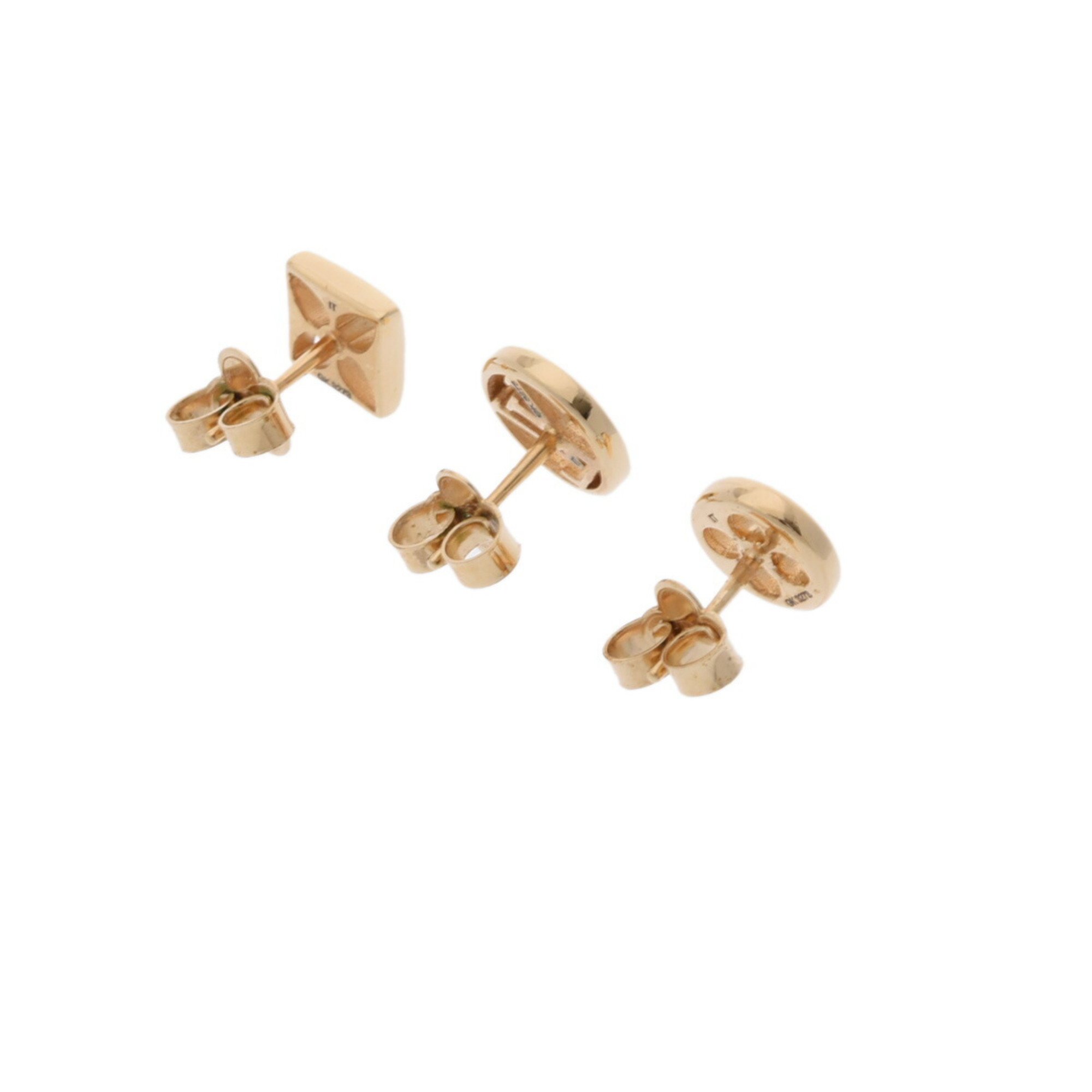 LOUIS VUITTON Louis Vuitton Crazy in Rock Gold M00395 Women's Metal Earrings