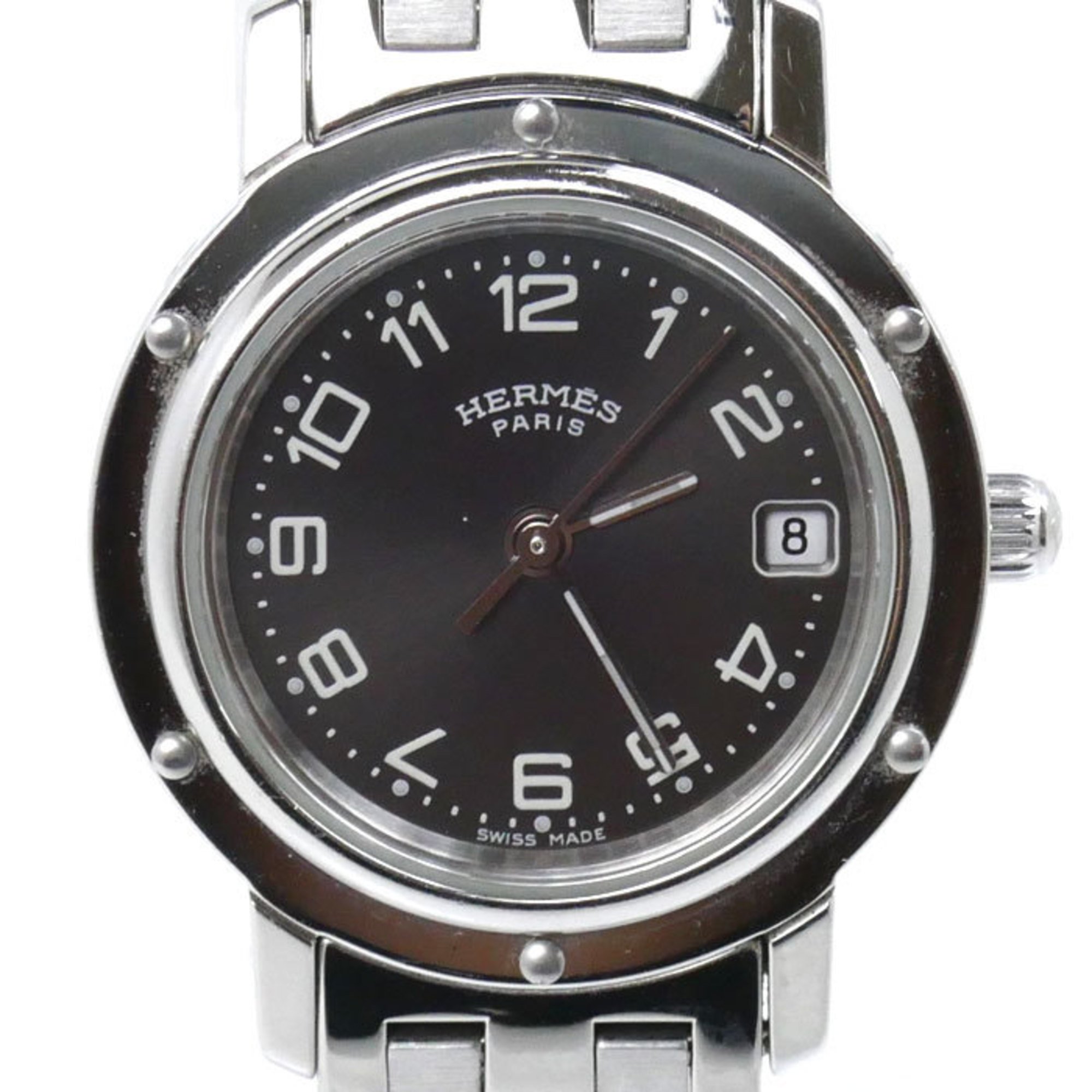 HERMES Clipper watch, battery-operated, CL4.210, for women