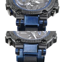 CASIO G-SHOCK Radio-controlled watch, solar, black, blue, MTG-B1000XB-1AJF, men's