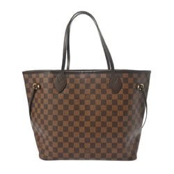 LOUIS VUITTON Damier Neverfull MM Brown Rose Ballerine N41603 Women's Canvas Tote Bag