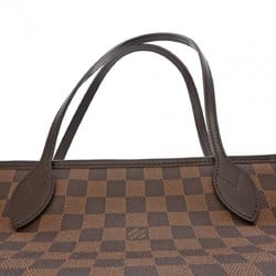 LOUIS VUITTON Damier Neverfull MM Brown Rose Ballerine N41603 Women's Canvas Tote Bag