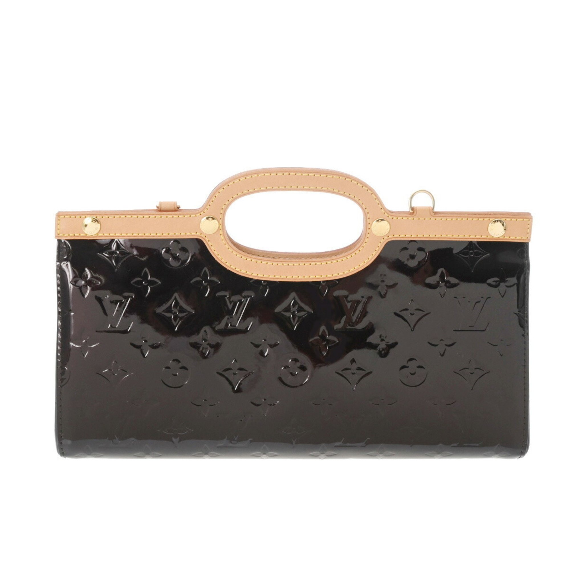 LOUIS VUITTON Louis Vuitton Vernis Roxbury Drive Amarante M91995 Women's Monogram Handbag