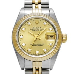 ROLEX Rolex Datejust 10P Diamond 69173G Ladies Watch Automatic