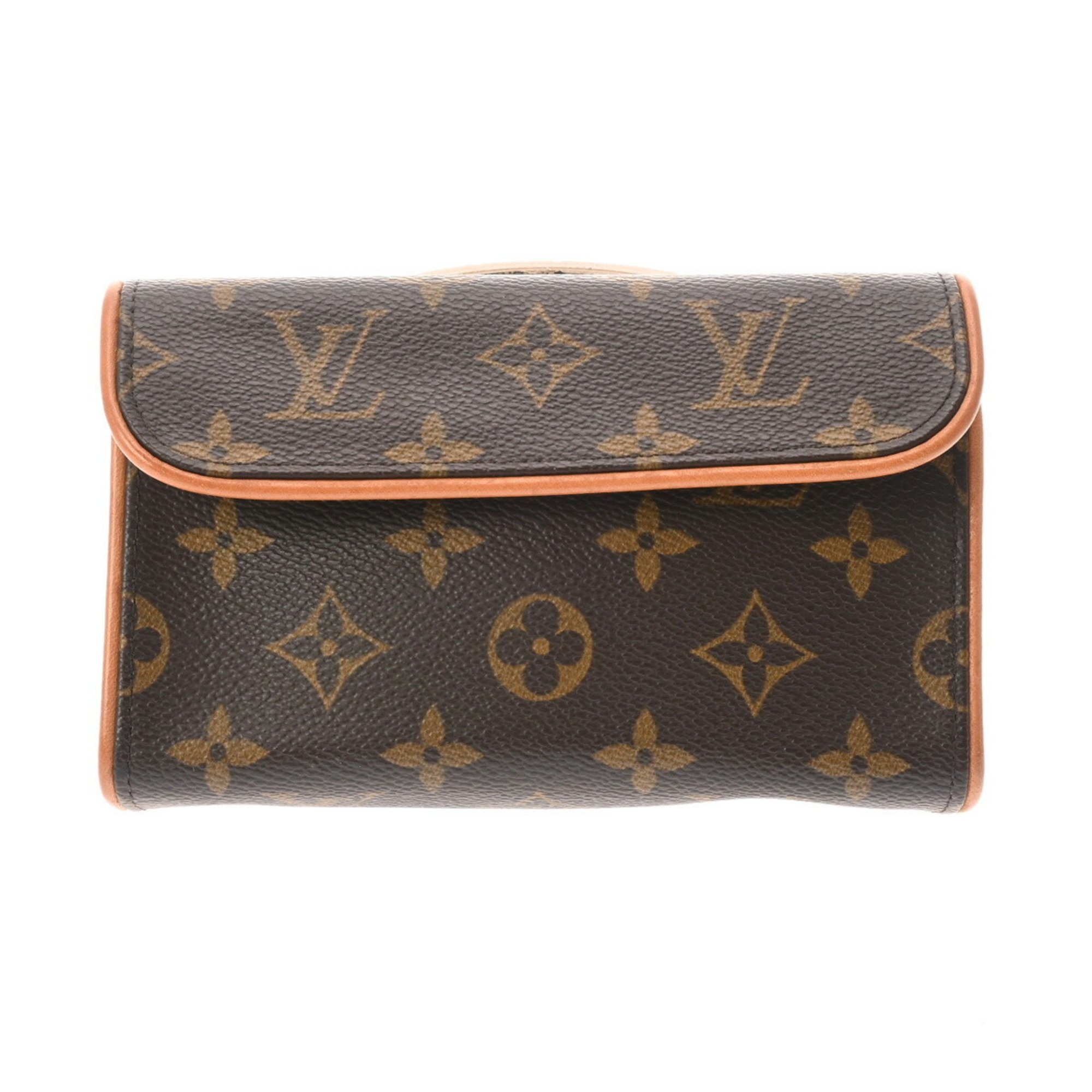 LOUIS VUITTON Louis Vuitton Monogram Pochette Florentine Belt S M51855 Women's Canvas Waist Bag