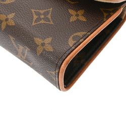 LOUIS VUITTON Louis Vuitton Monogram Pochette Florentine Belt S M51855 Women's Canvas Waist Bag