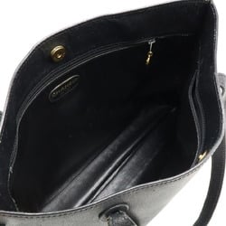 CHANEL Tote bag Shoulder Leather Black