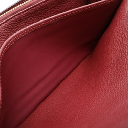 LOUIS VUITTON Louis Vuitton Wallet Monogram Empreinte Portefeuille Sarah Bi-fold Long Leather Aurore Wine Red M61183