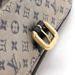 LOUIS VUITTON Louis Vuitton Monogram Juliet MM Shoulder Bag Canvas Leather Blue M92217