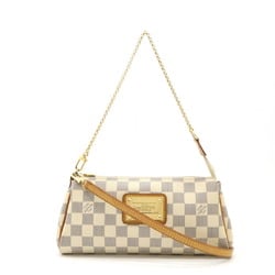 LOUIS VUITTON Damier Azur Eva Pouch Chain Bag Shoulder N55214