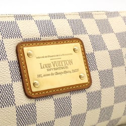 LOUIS VUITTON Damier Azur Eva Pouch Chain Bag Shoulder N55214