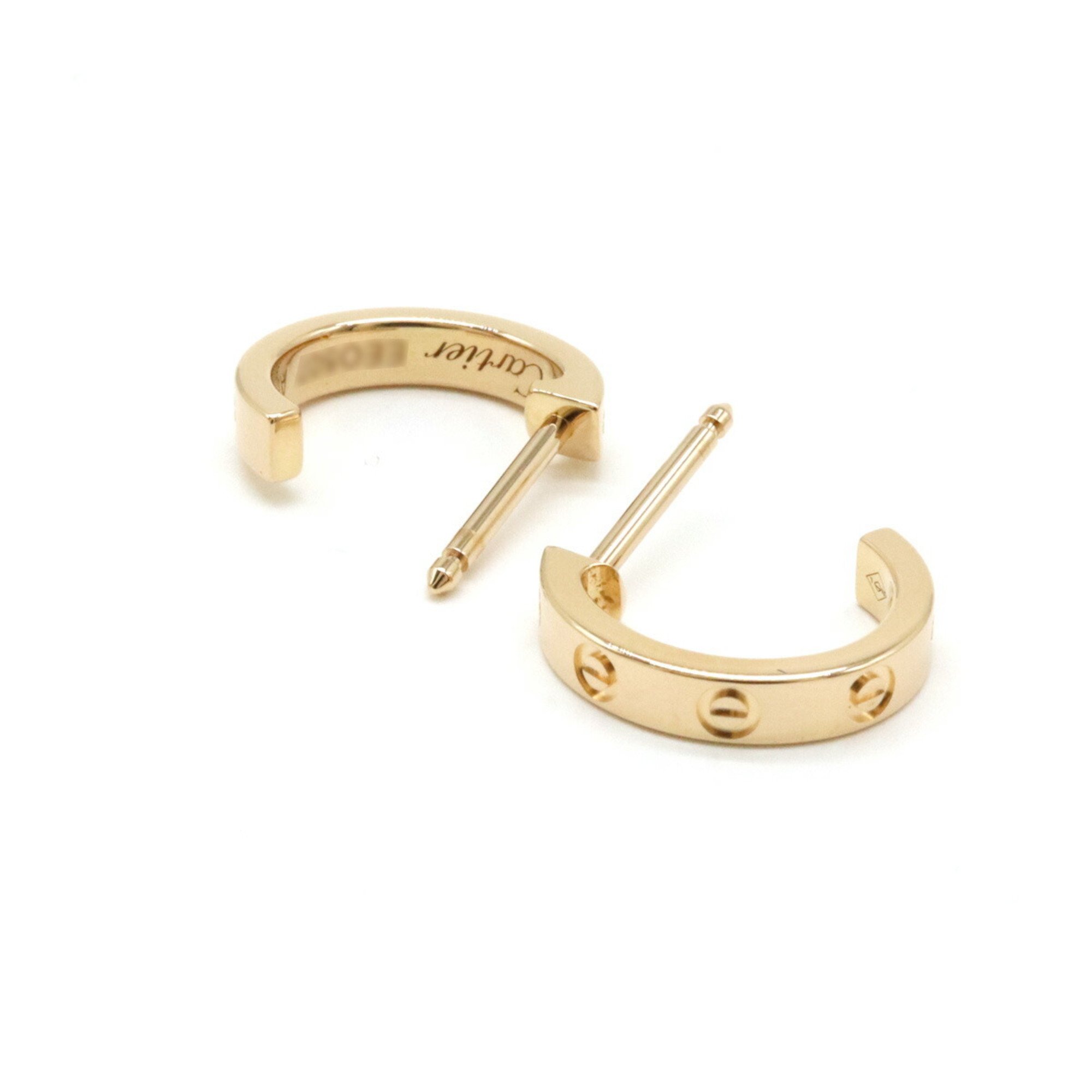 Cartier LΘVE LOVE Earrings, K18YG, 750YG, Yellow Gold, B8028800