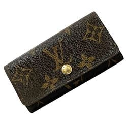 Louis Vuitton 4-ring key case ec-21457 Brown Monogram M69517 canvas CT2172 LOUIS VUITTON Key holder Men's Women's LV