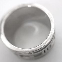 Tiffany Ring Silver Atlas ec-20003 #9 Ag 925 SILVER TIFFANY&Co. Roman Numerals Numbers Unisex