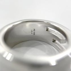 Gucci G-Cut Ring Silver 032661 09840 8106 ec-20220 Size 9 Ag 925 SILVER GUCCI G Women's Retro