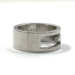 Gucci G-Cut Ring Silver 032661 09840 8106 ec-20220 Size 9 Ag 925 SILVER GUCCI G Women's Retro