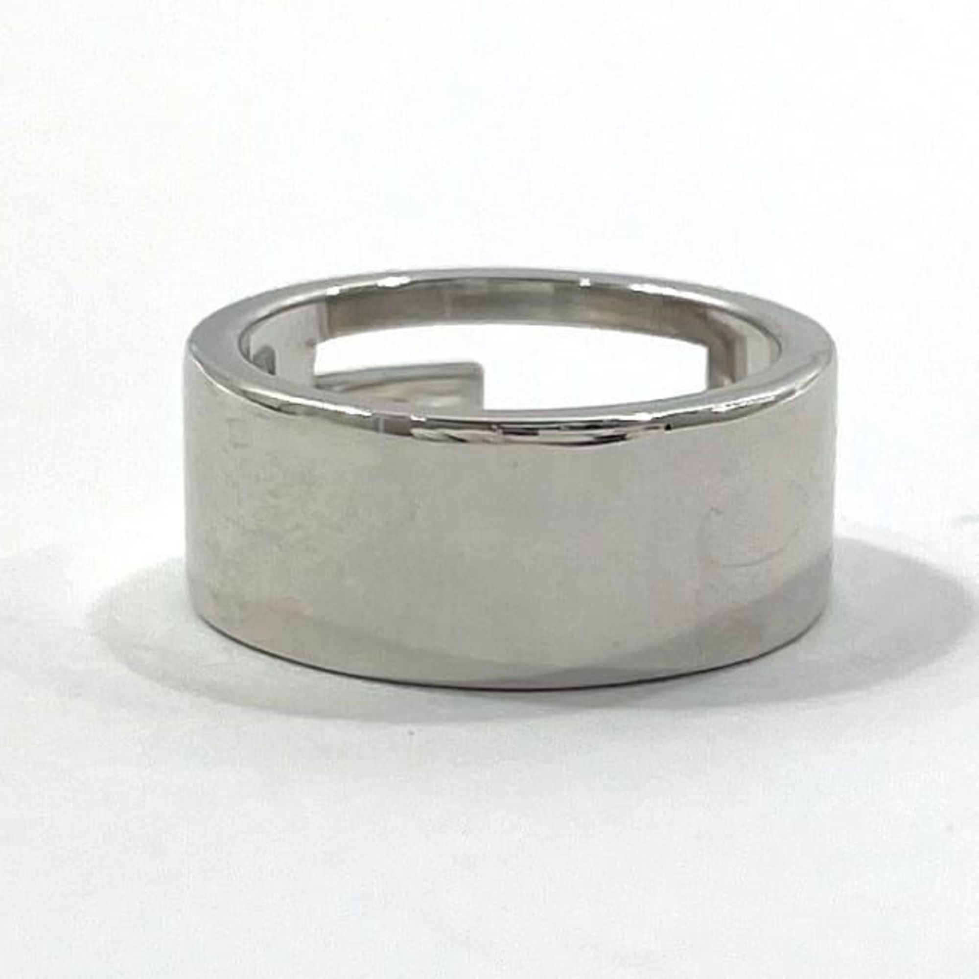 Gucci G-Cut Ring Silver 032661 09840 8106 ec-20220 Size 9 Ag 925 SILVER GUCCI G Women's Retro