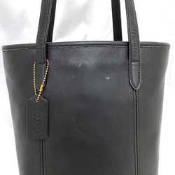 Coach Tote Bag Black Old 9077 ec-20283 Leather COACH Women's Retro