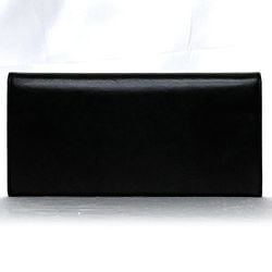 Dunhill bi-fold long wallet ec-21639 black chelsea leather dunhill men's