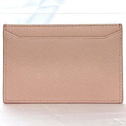 Prada Card Case Pink ec-20578 Credit Holder Saffiano Leather PRADA Women's Compact