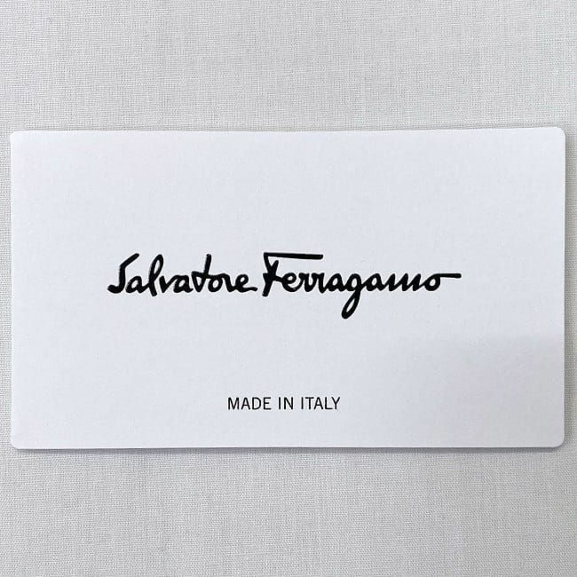 Salvatore Ferragamo Stole White Gancini 327987 005 ec-20456 Silk Women's