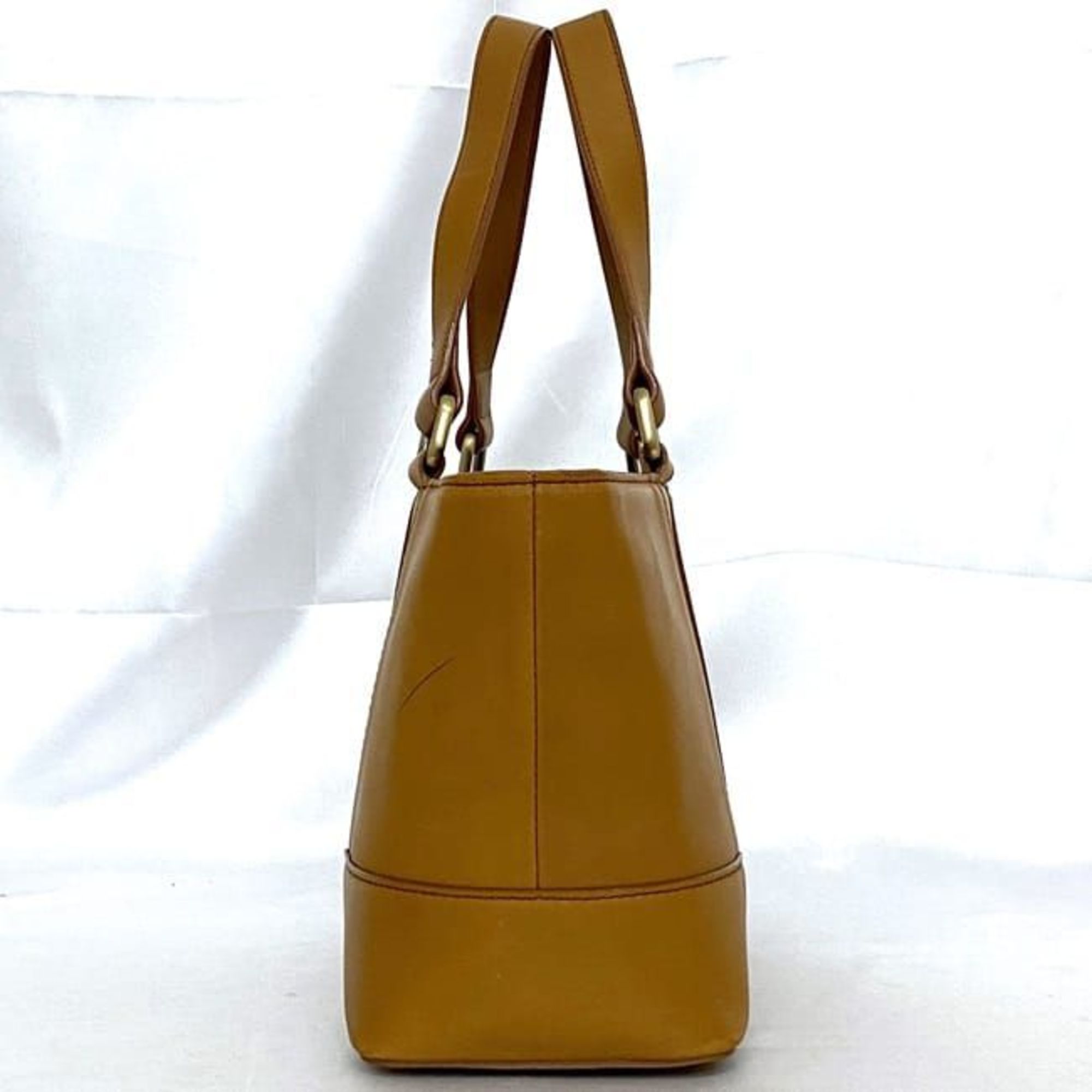 Burberry handbag ec-21009 camel brown leather BURBERRY bag for women